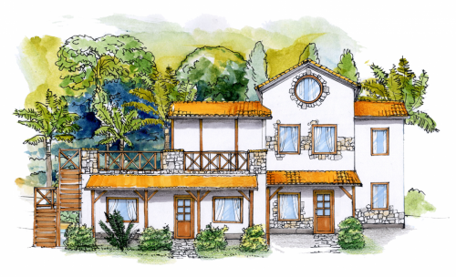 10. Landhouses Casa Rustica 1